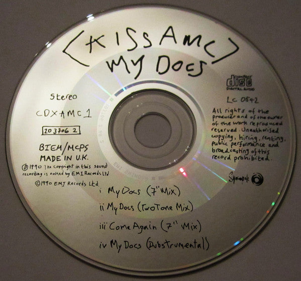 Kiss AMC : My Docs (CD, Single)