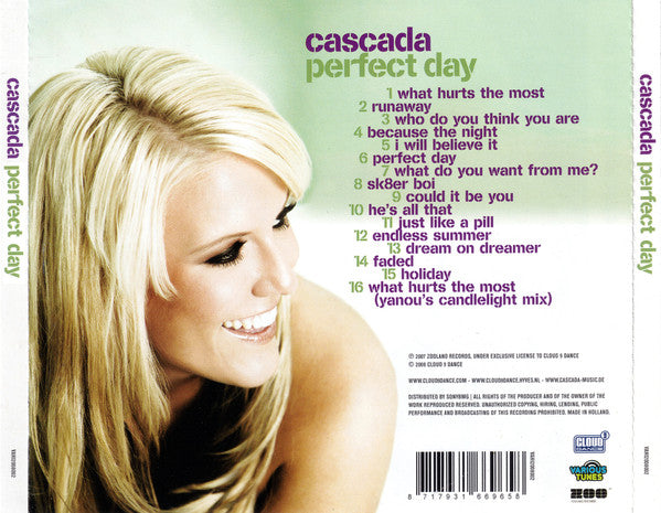Cascada : Perfect Day (CD, Album)
