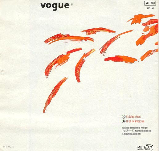 Depeche Mode : It's Called A Heart (7", Single, Ext)