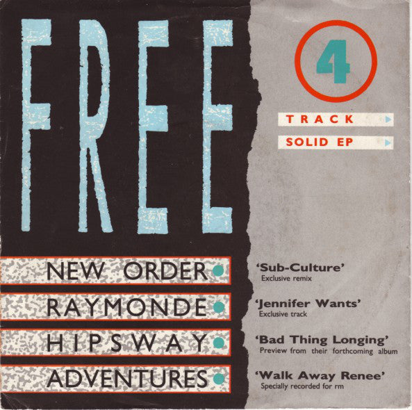 Various : 4 Track Solid EP (7", EP, Comp)