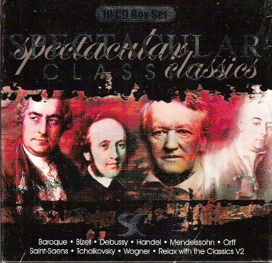 Various : Spectacular Classics Set 2 (10xCD, Comp, Car + Box)