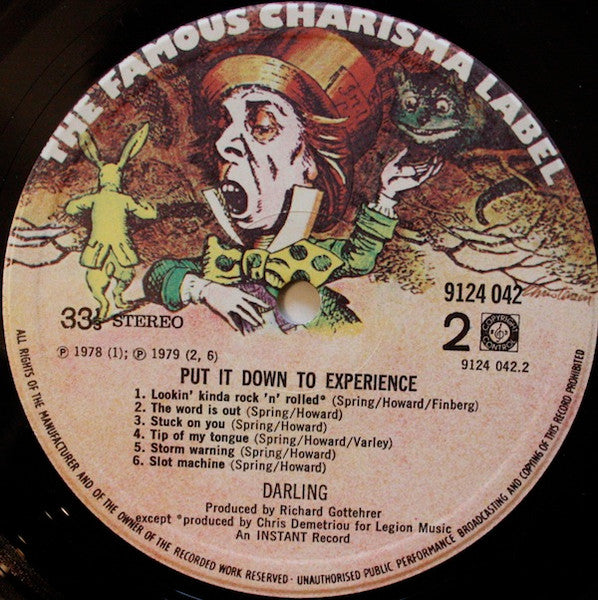 Darling (5) : Put It Down To Experience (LP, Album)