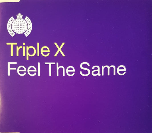 Triple X : Feel The Same (CD, Single)