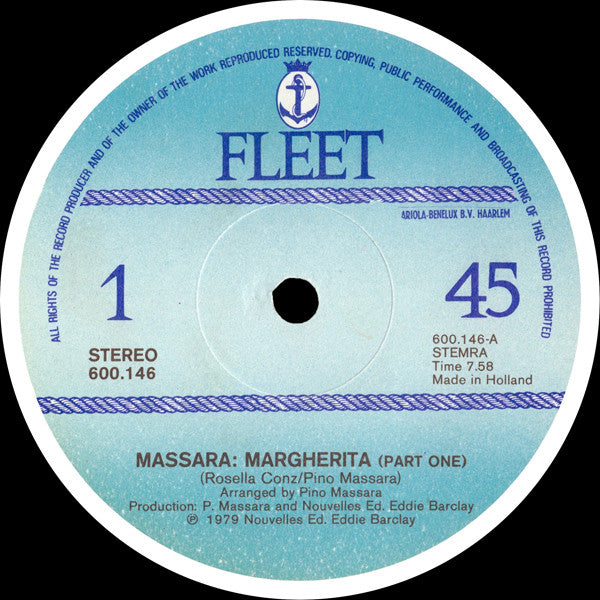 Pino Massara : Margherita (12", Maxi)
