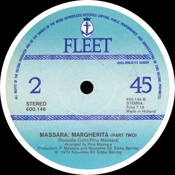 Pino Massara : Margherita (12", Maxi)
