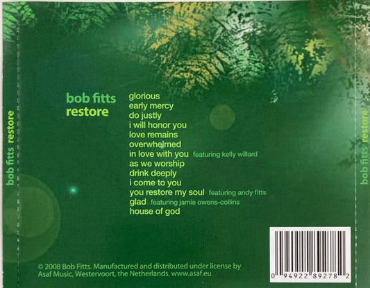 Bob Fitts : Restore (CD, Album)