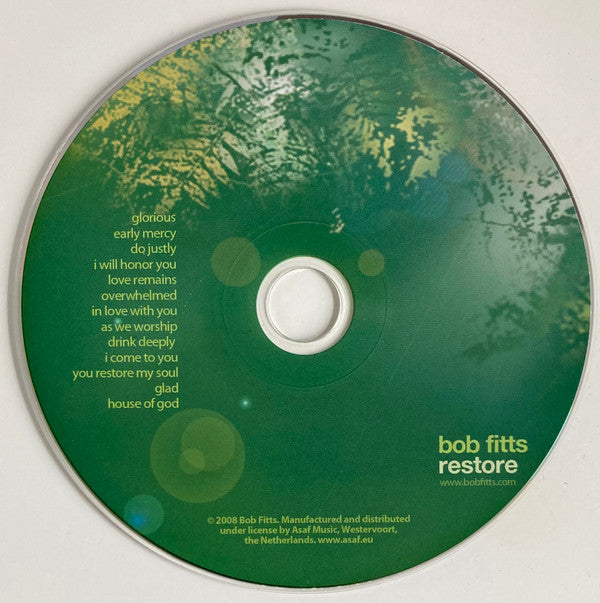 Bob Fitts : Restore (CD, Album)
