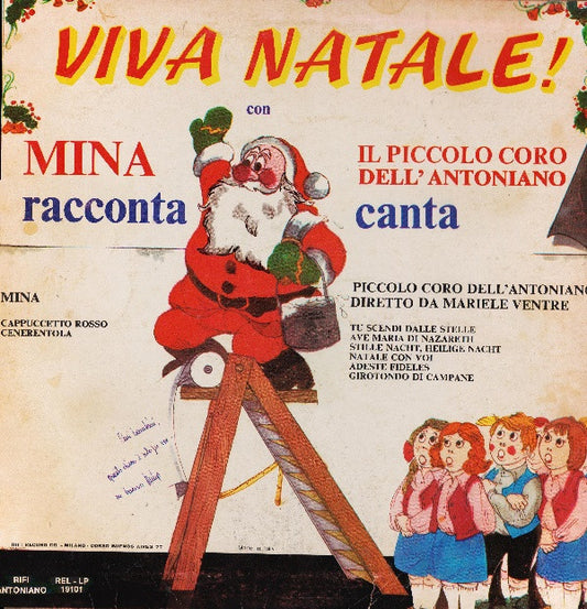 Mina (3) / Piccolo Coro Dell'Antoniano Diretto Da Mariele Ventre : Viva Natale! (LP, Album)