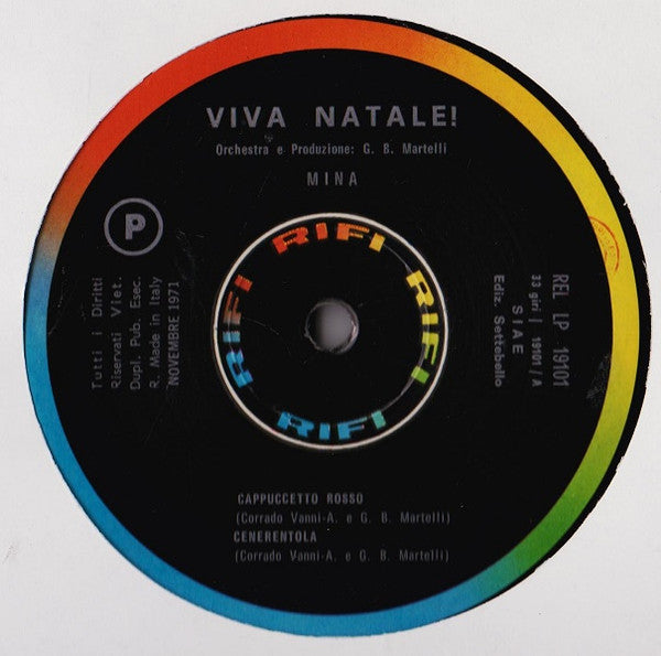 Mina (3) / Piccolo Coro Dell'Antoniano Diretto Da Mariele Ventre : Viva Natale! (LP, Album)