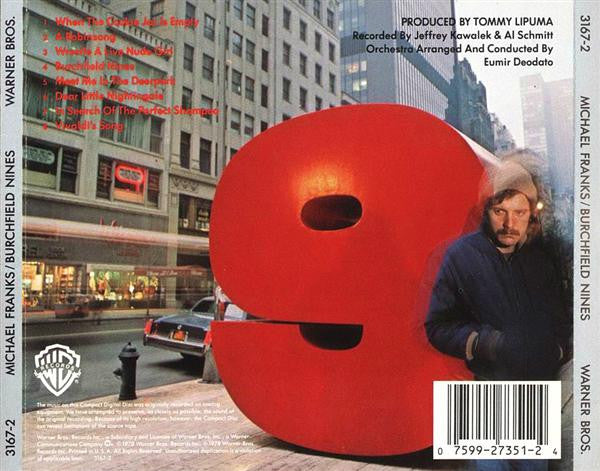 Michael Franks : Burchfield Nines (CD, Album, RE)