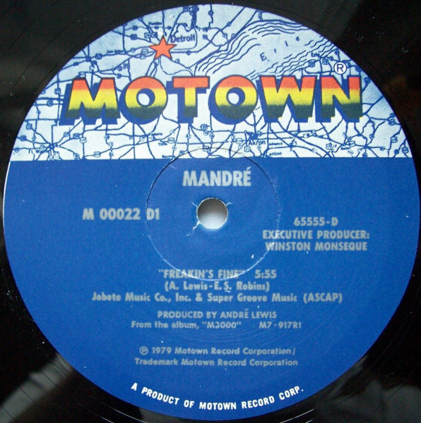 Mandré : Spirit Groove / Freakin's Fine (12")