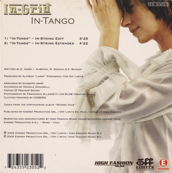 In-Grid : In-Tango (CD, Single)