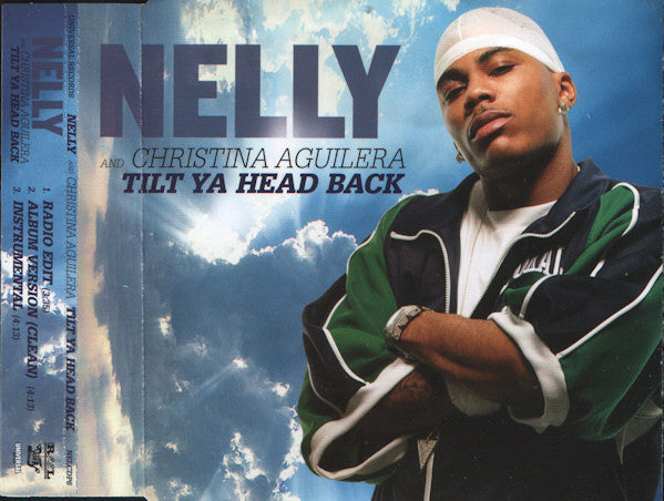 Nelly And Christina Aguilera : Tilt Ya Head Back (CD, Single, Promo)