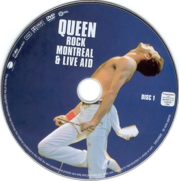 Queen : Rock Montreal & Live Aid (2xDVD-V, S/Edition, Multichannel, PAL)