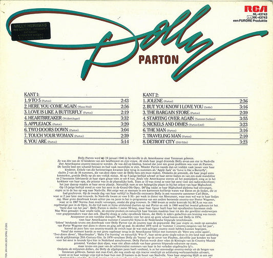 Dolly Parton : Dolly (LP, Comp)