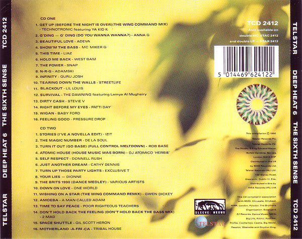 Various : Deep Heat 6 - The Sixth Sense (2xCD, Comp)