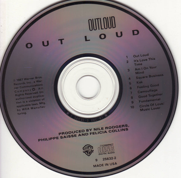 Outloud : Out Loud (CD, Album)