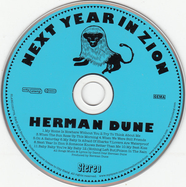 Herman Düne : Next Year In Zion (CD, Album)