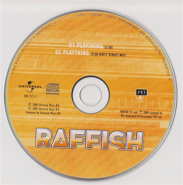 Raffish : Plaything (CD, Single)
