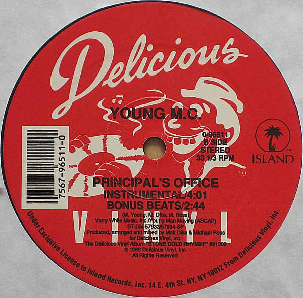 Young MC : Principal's Office (12")