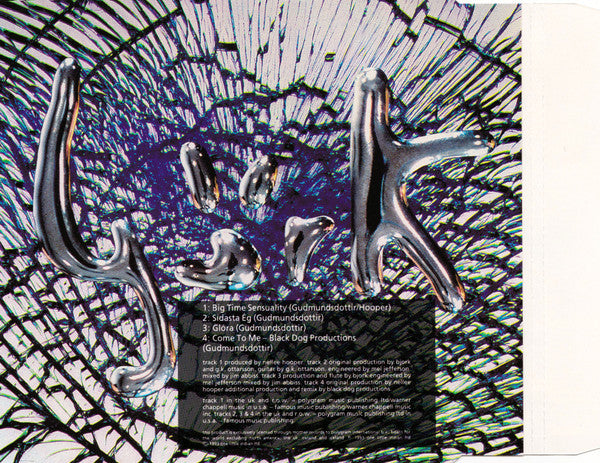 Björk : Big Time Sensuality (CD, Single, RP, SID)