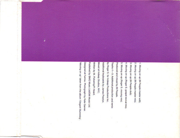 M People : Moving On Up (CD, Single)