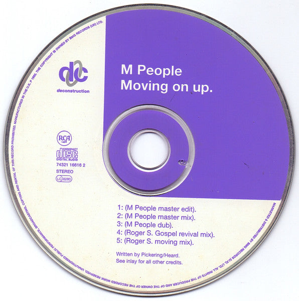 M People : Moving On Up (CD, Single)