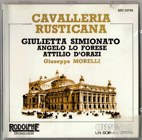 Various : Cavalleria Rusticana (CD)