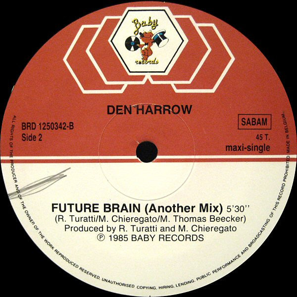 Den Harrow : Future Brain (12", Maxi)