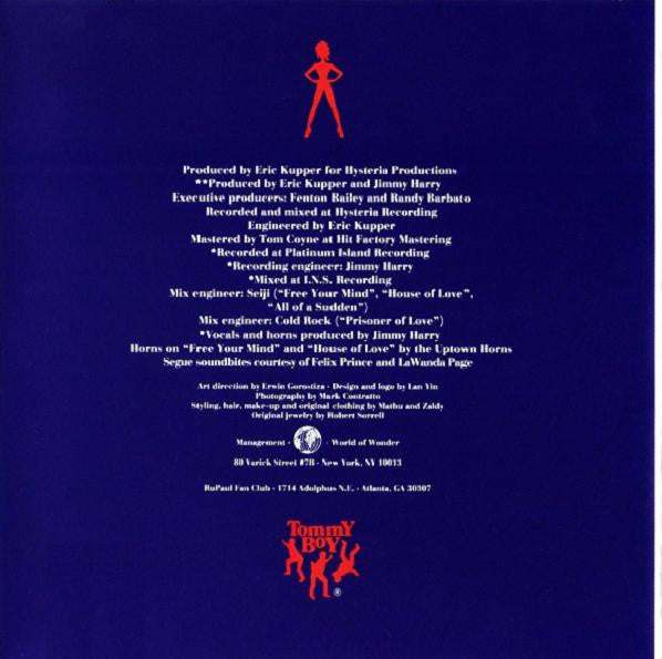 RuPaul : Supermodel Of The World (CD, Album)