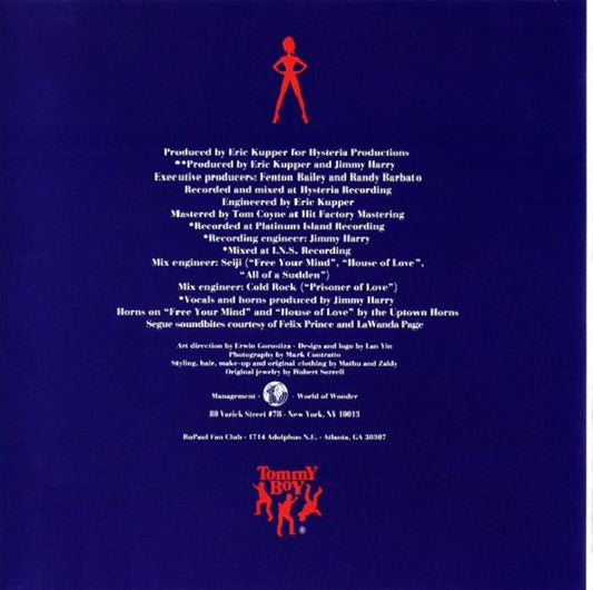 RuPaul : Supermodel Of The World (CD, Album)