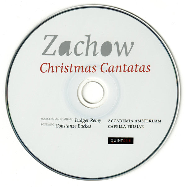 Friedrich Wilhelm Zachow, Accademia Amsterdam, Capella Frisiae, Constanze Backes, Ludger Rémy : Christmas Cantatas (CD, Album)
