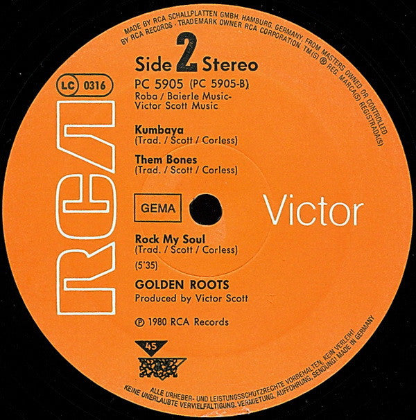 Golden Roots : I Feel The Spirit / Go For It (12", Maxi)