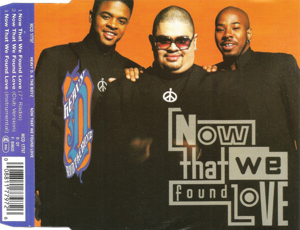Heavy D. & The Boyz : Now That We Found Love (CD, Single)