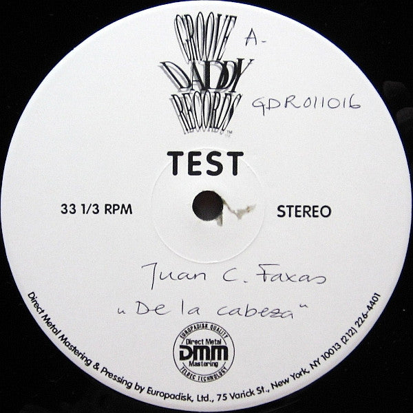 Juan C. Faxas : De La Cabeza (12", TP)