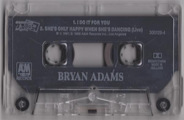 Bryan Adams : (Everything I Do) I Do It For You (Cass, Single)