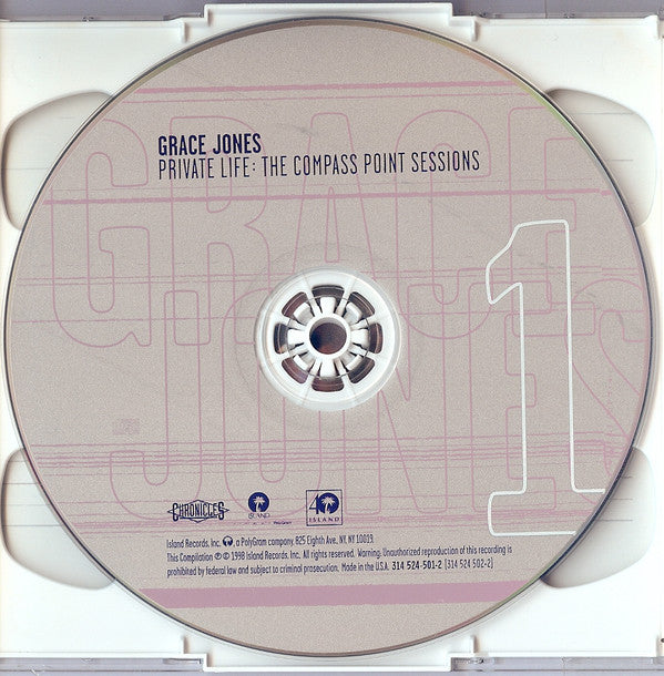 Grace Jones : Private Life: The Compass Point Sessions (2xCD, Comp)