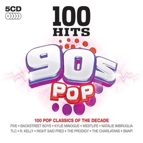Various : 100 Hits 90s Pop (Box + 5xCD, Comp)