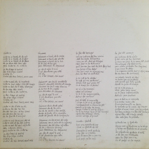Pau Riba : Licors (LP, Album, Gat)
