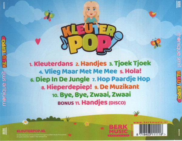 Monique Smit : Kleuterpop (CD, Album)