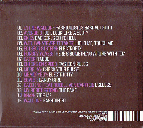 Various : Electroclash Compilation (CD, Comp)