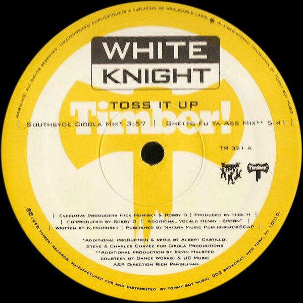 White Knight : Toss It Up (12")