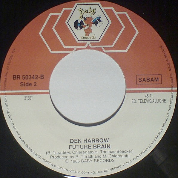 Den Harrow : Future Brain (7")