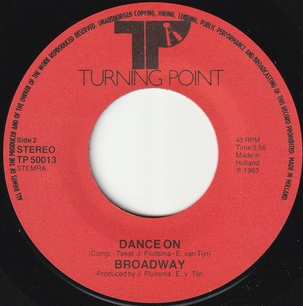 Broadway (6) : That's The Way (I Like It) (7")