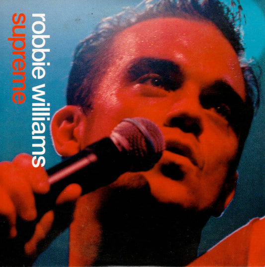 Robbie Williams : Supreme (CD, Single, Enh, Car)