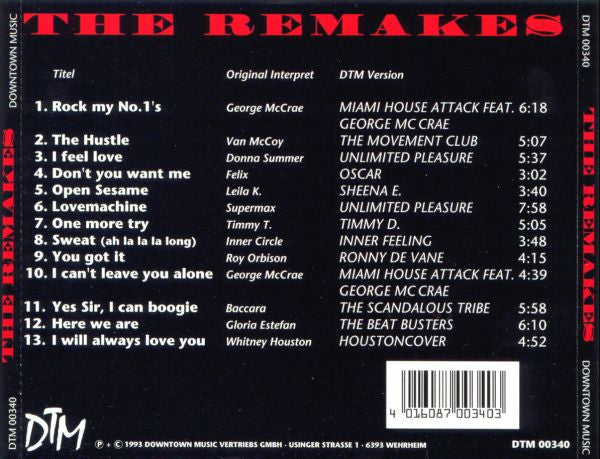 Various : The Remakes (CD, Comp)