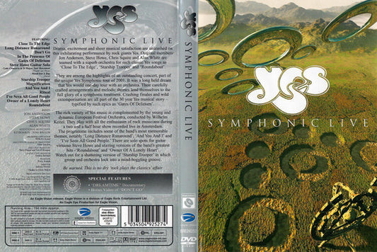 Yes : Symphonic Live (2xDVD-V, Multichannel, PAL)