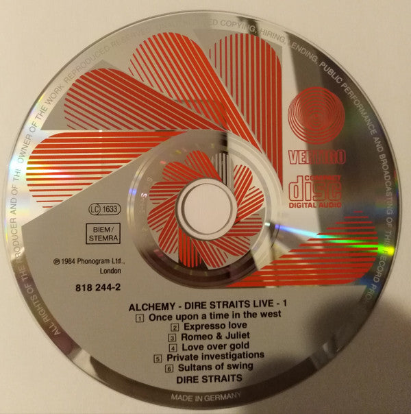Dire Straits : Alchemy - Dire Straits Live (2xCD, Album + Box, RE, Sli)