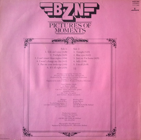 BZN : Pictures Of Moments (LP, Album)