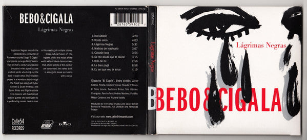 Bebo Valdés & Diego "El Cigala" : Lágrimas Negras (CD, Album, Gat)